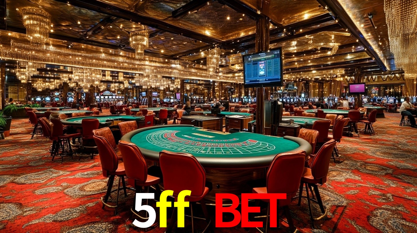 Sinta a adrenalina dos jogos de cassino com 5ff bet