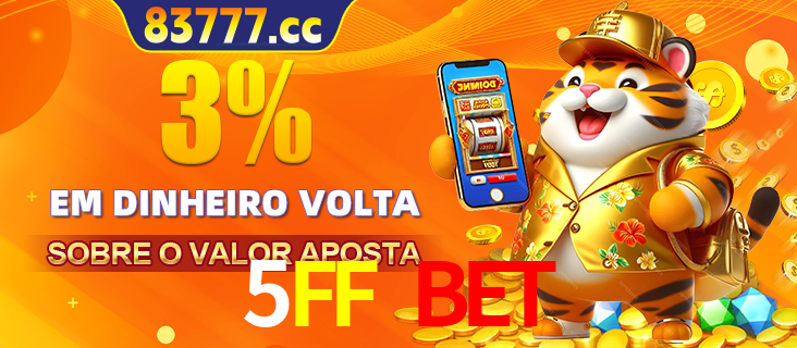 Promoção para baixar e instalar o aplicativo do cassino 5FF BET. O banner oferece uma recompensa de R1aR1aR8, com a imagem de uma cobra sobre moedas de ouro.